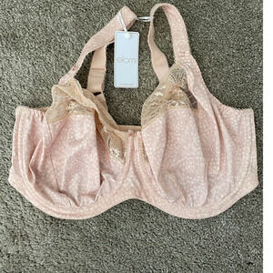 NWT Elomi Morgan Stretch Lace Side Support Bra 34J